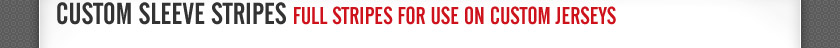 Custom Sleeve Stripes