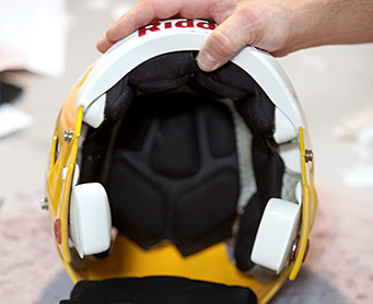 us naval academy football helmets