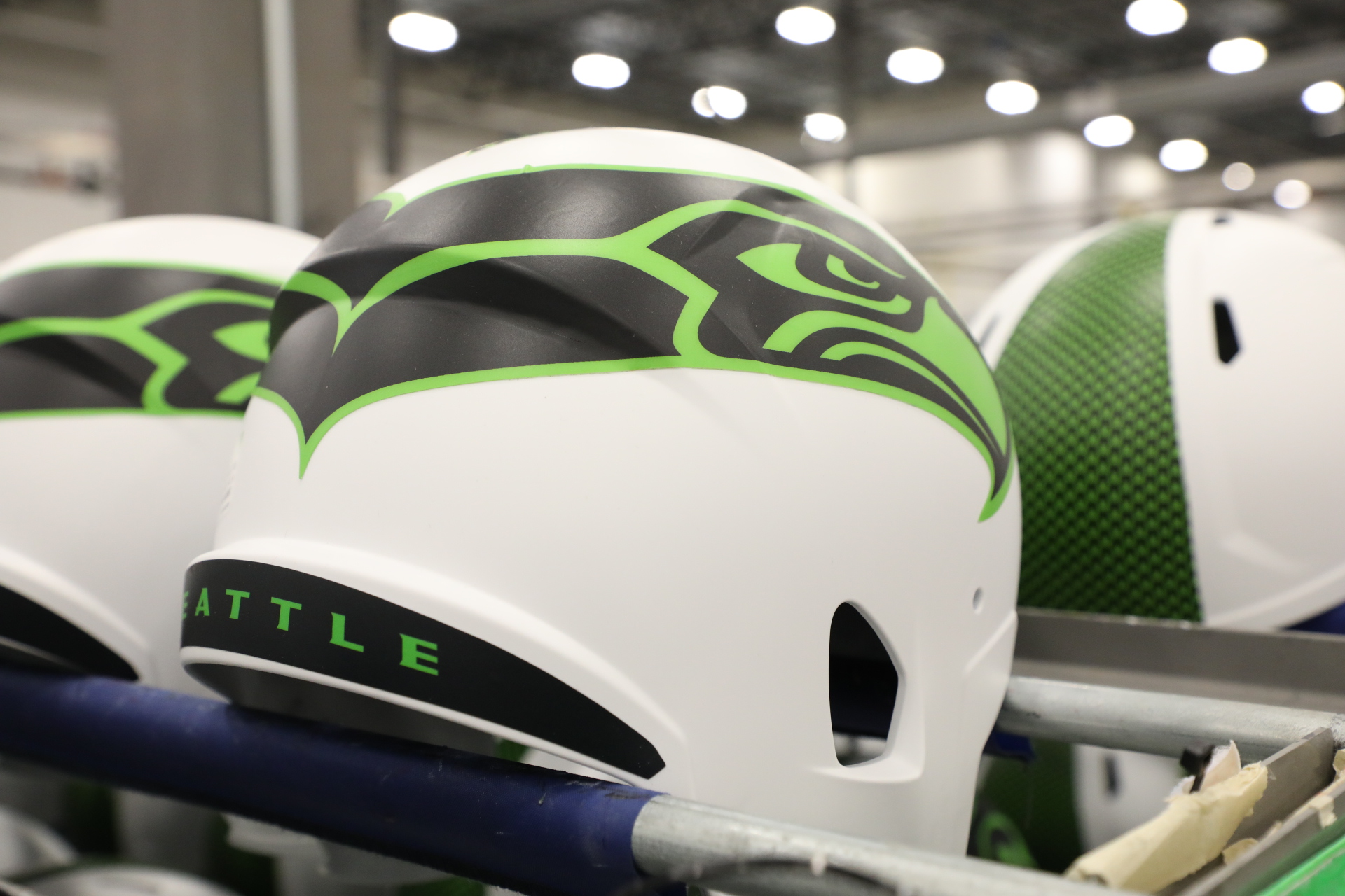 Seattle Seahawks Lunar Eclipse Alternate Helmet