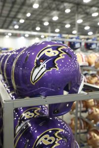 Baltimore Ravens Riddell Flash Alternate Football Helmet