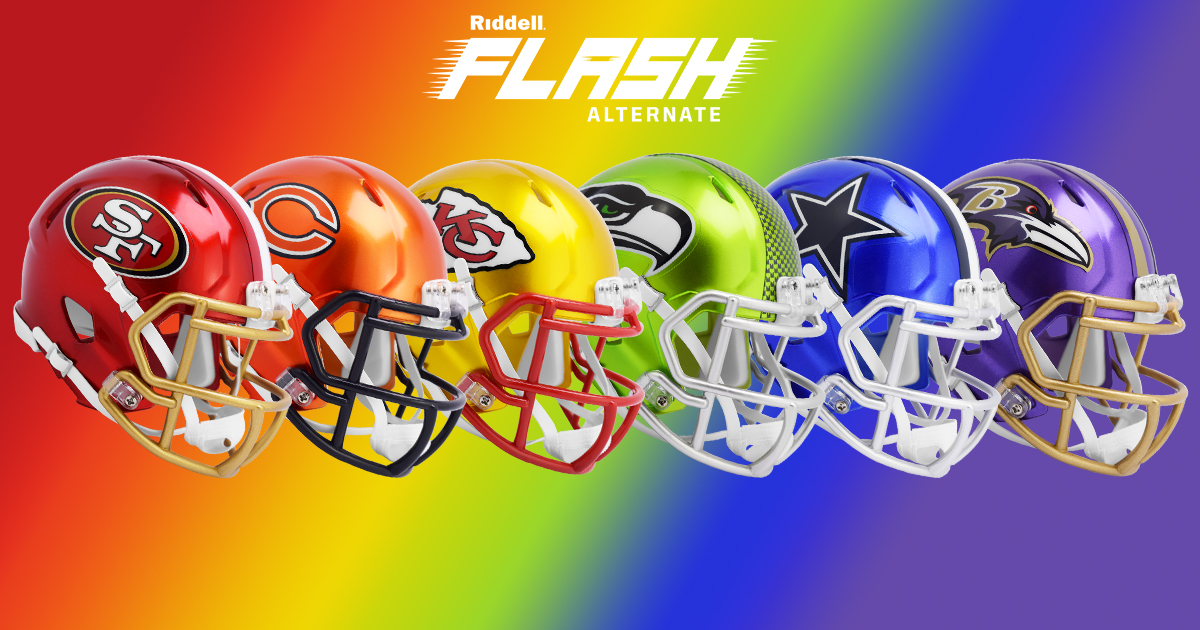 Riddell Flash Alternate Football Helmets